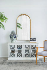 Wood Floor Mirror, Full Body Mirror Dressing Make Up Mirror For Bathroom - Furniture Home Direct