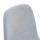 Dining Set Glass Table With 10 Chairs Finish Light Gray - Furniture Home Direct