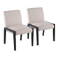 Carmen - Contemporary Elegant Design Chair (Set of 2) - Furniture Home Direct