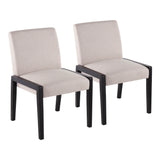 Carmen - Contemporary Elegant Design Chair (Set of 2) - Furniture Home Direct