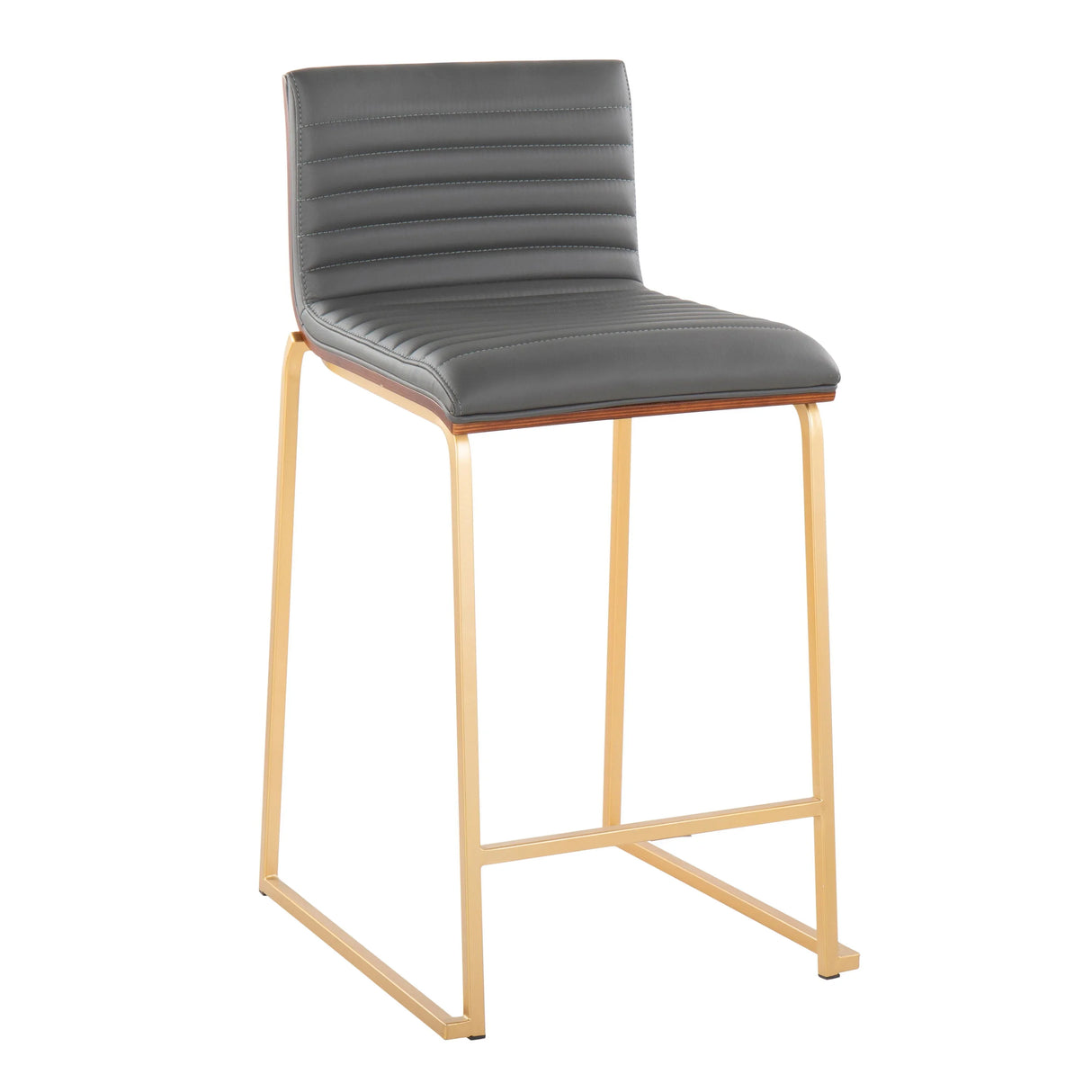 Mason Mara - Contemporary Design Fixed Height Counter Stool (Set of 2) - Furniture Home Direct
