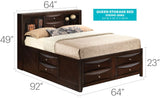 Marilla - Storage Bed With Bookcase Headboard - Furniture Home Direct