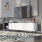 Modern Stylish Extendabletv Stand TV Cabinet For 80" TV - Furniture Home Direct