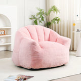 Beanbag Chair, Beanbag Sofa Chair With Armrests Stuffed High Density Foam - Furniture Home Direct