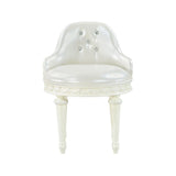 Dorothy - Vanity Chair With Swivel Chair Only - Ivory - Furniture Home Direct