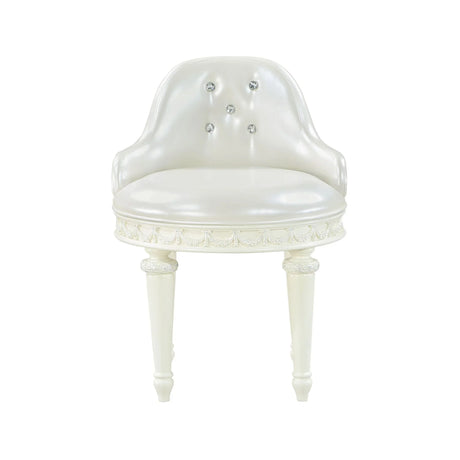 Dorothy - Vanity Chair With Swivel Chair Only - Ivory - Furniture Home Direct