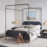 Modern Canopy Bed Frame - Furniture Home Direct
