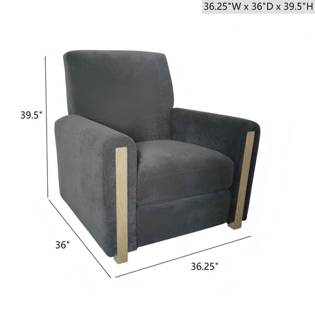 Recliner Chair - Gray - Furniture Home Direct