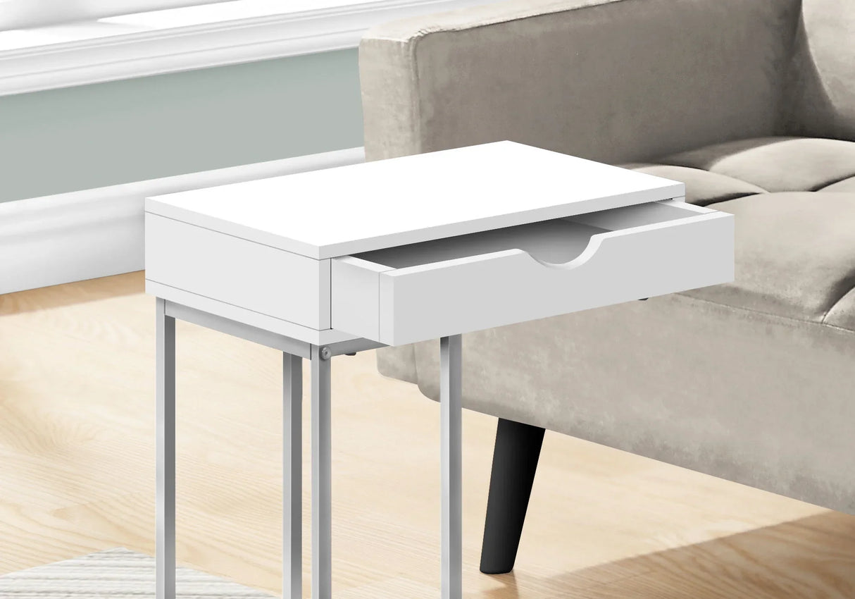 Accent Table, C - Shaped Contemporary & Modern Design - Furniture Home Direct