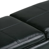 Avalon - Upholstered Storage Ottoman - Furniture Home Direct