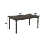 Claudia II - Weathered Dining Table - Gray - Furniture Home Direct