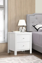 Charming Nightstand With Drawers - Furniture Home Direct