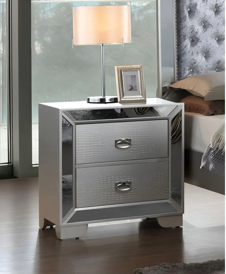 Contemporary Nightstand With Versatility - Furniture Home Direct