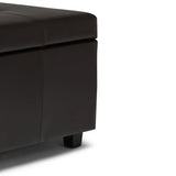 Castleford - Contemporary Storage Ottoman - Furniture Home Direct