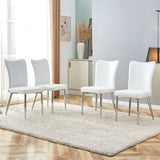 Minimalist Style Minimalist Dining Chairs With Metal Legs - Furniture Home Direct