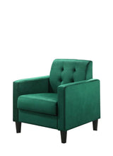 Hale - Velvet Accent Armchair With Tufting - Furniture Home Direct