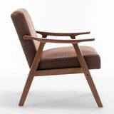 Accent Chair, Classic Mid Century Modern For Extra Seating - Furniture Home Direct