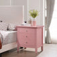 Hammond - 3 Drawer Nightstand - Furniture Home Direct