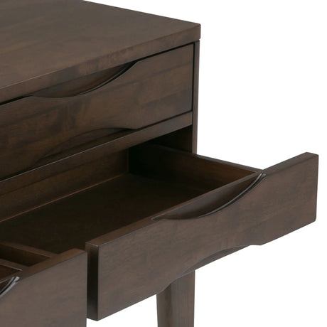 Harper - Hallway Console Table - Walnut Brown - Furniture Home Direct