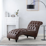 Tufted Armless Chaise Lounge - Furniture Home Direct