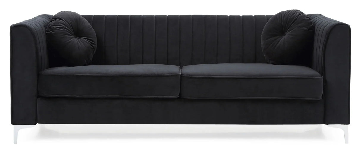 Delray - Micro Suede Sofa - Furniture Home Direct