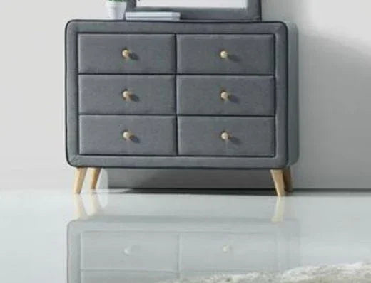 Valda - Dresser - Light Gray - Furniture Home Direct
