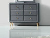 Valda - Dresser - Light Gray - Furniture Home Direct