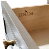 Dauphin - Handpainted Entryway Storage Cabinet - Gray Cashmere - Furniture Home Direct