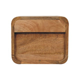 Mini Curve Floating Bedside - Oak - Furniture Home Direct