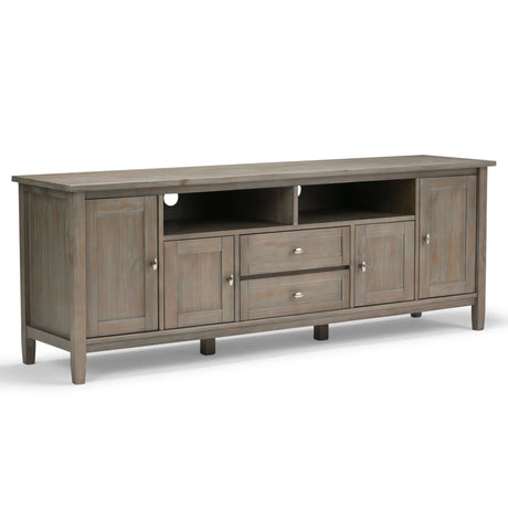 Warm Shaker - Handcrafted TV Media Stand - Furniture Home Direct