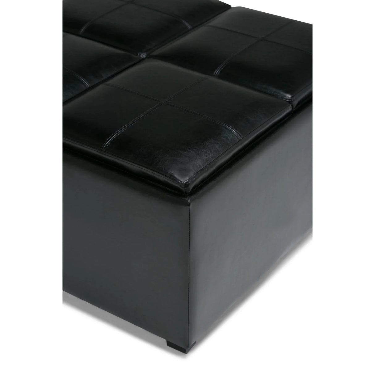 Avalon - Square Coffee Table, Storage Ottoman - Furniture Home Direct