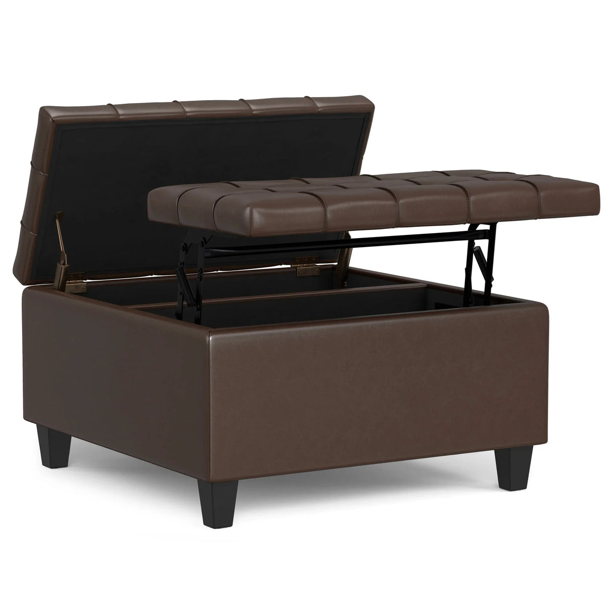 Harrison - Large Coffee Table Storage Ottoman - Furniture Home Direct
