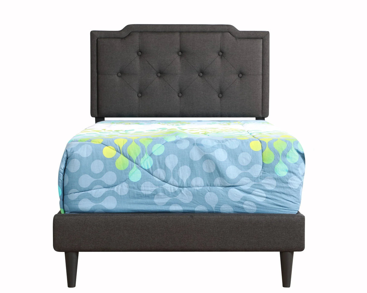 Button Tufted Bed Charming For Cozy Spaces - Furniture Home Direct
