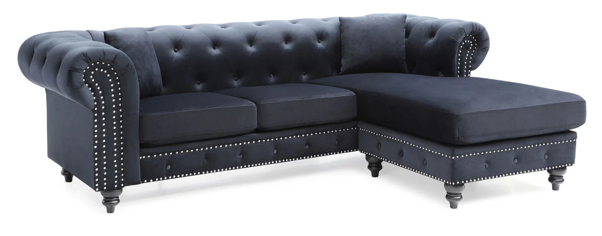 Nola - Luxurious Design Sofa Chaise - Furniture Home Direct