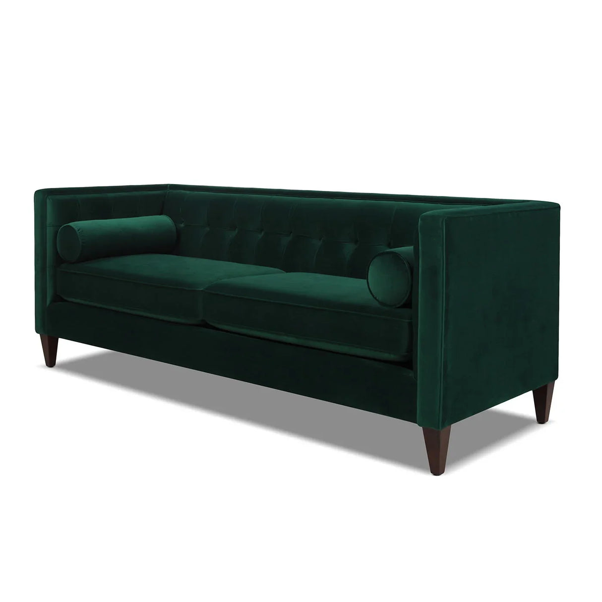 Jack - Modern Tuxedo Tufted Sofa - Furniture Home Direct
