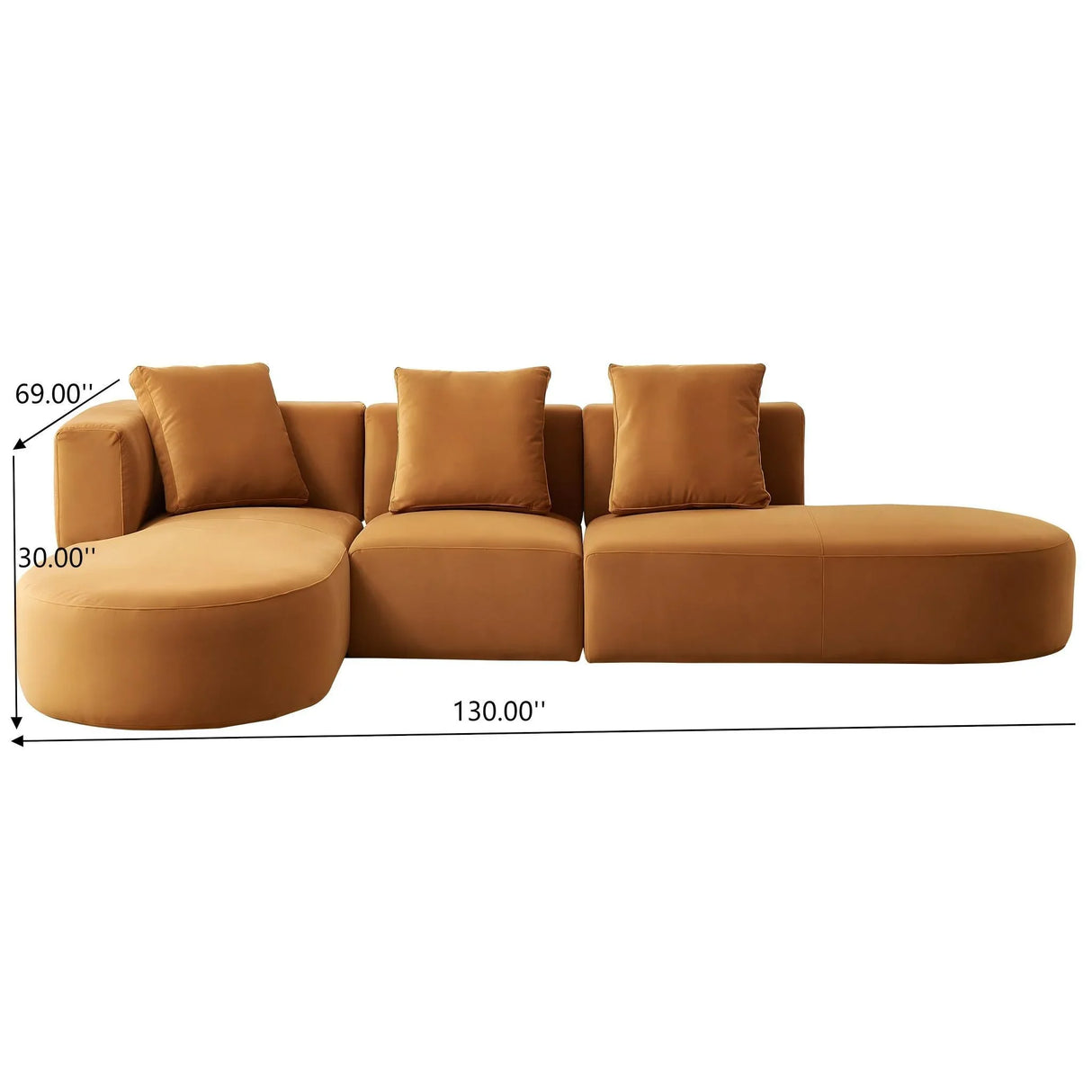 Orby - Stylish Sectional Sofa - Furniture Home Direct