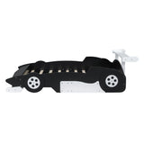 Race Car-Shaped Platform Bed With Wheels - Furniture Home Direct
