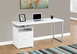 Computer Desk For Home Office, Laptop, Left Right Set - Up, Storage Drawers, Contemporary & Modern - Furniture Home Direct