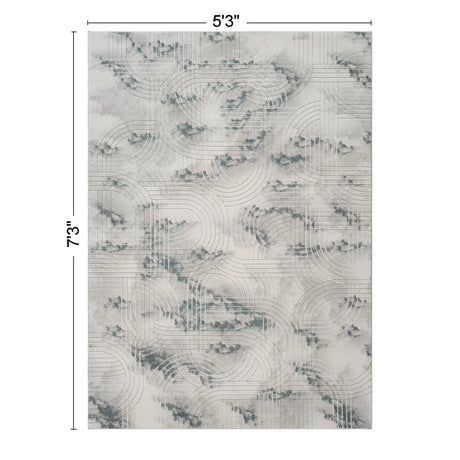 Geometrix - Area Rug With Geometric 3D Effect