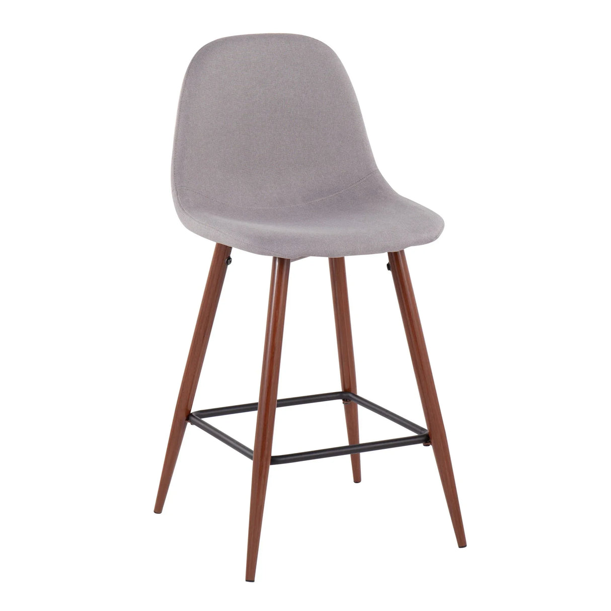 Pebble - Mid Century Modern Counter Stool (Set of 2) - Furniture Home Direct