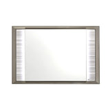 Star - Mirror With Built In LED And Frame - White - Furniture Home Direct