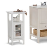Acadian - Floor Storage Cabinet - Pure White - Furniture Home Direct