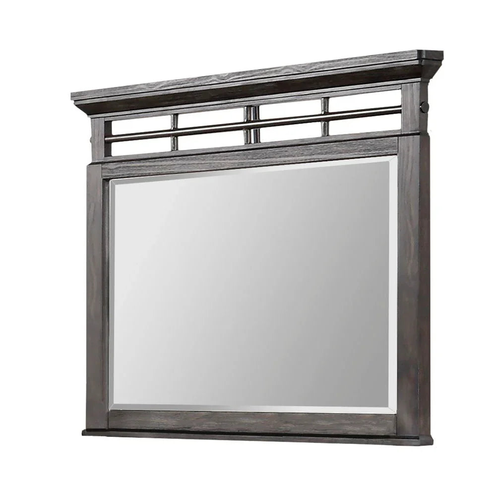 Mirror - Mahogany - Furniture Home Direct