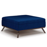 Owen - Multifunctional Square Coffee Table Storage Ottoman - Furniture Home Direct