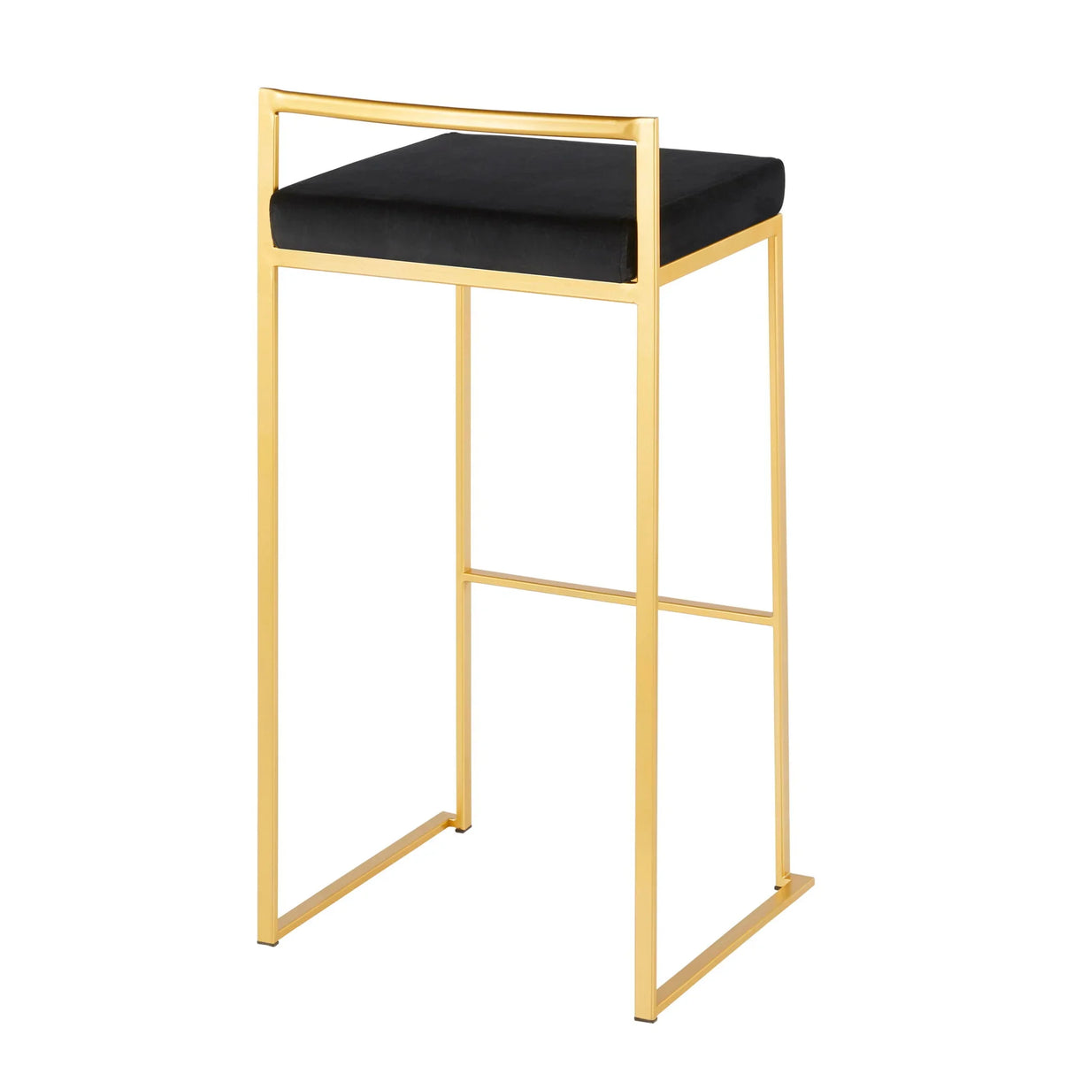Fuji - Contemporary / Glam & Quality Construction Barstool - Furniture Home Direct