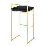 Fuji - Contemporary / Glam & Quality Construction Barstool - Furniture Home Direct