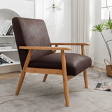 Wide Classic Mid-Century Modern Arm Chair - Furniture Home Direct