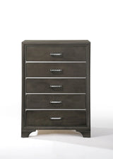 Carine II - Chest - Gray - Furniture Home Direct