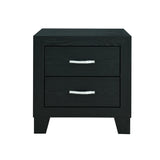 Queen Bed Set With Dresser Mirror Chest Nightstand Black - Furniture Home Direct