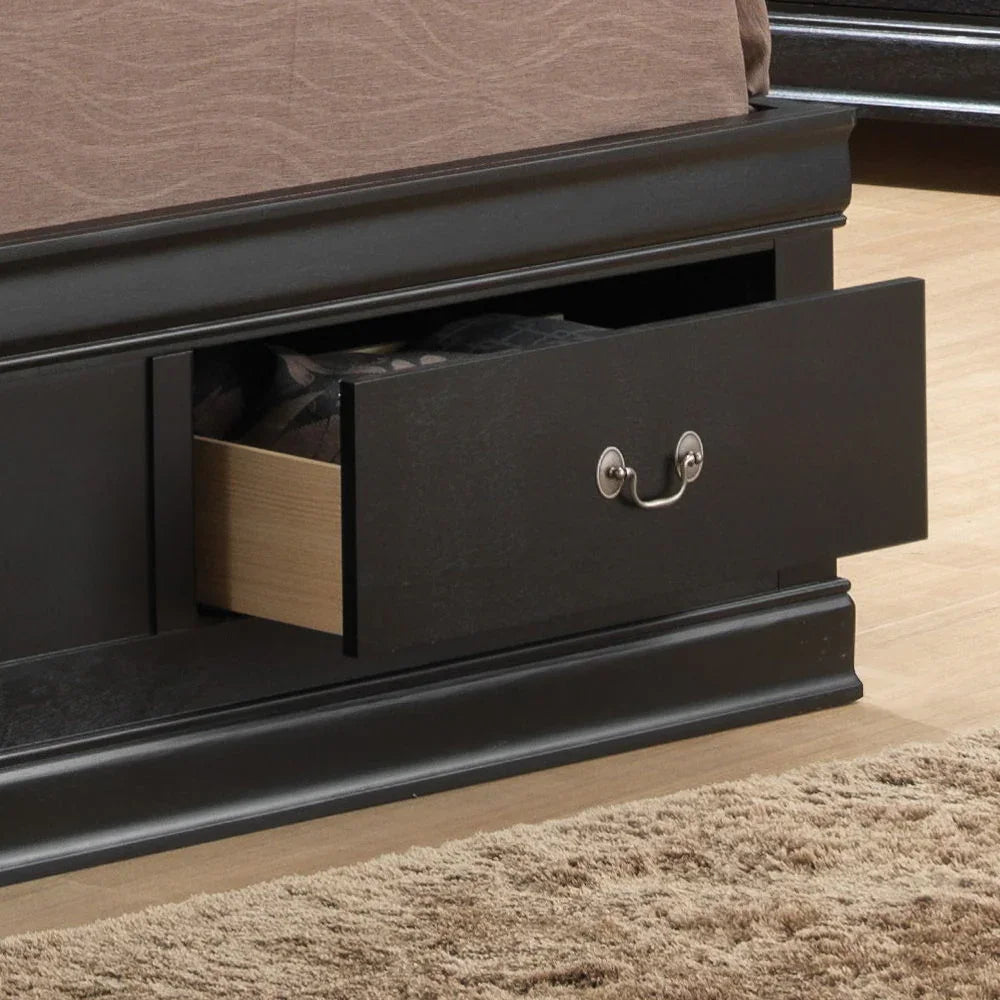 Louis Phillipe - Bookcase Storage Bed - Furniture Home Direct